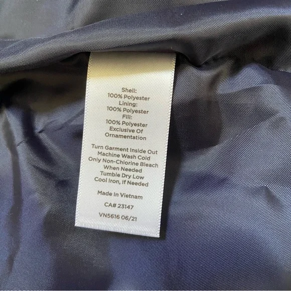 Talbots Quilted Puffer Jacket Women's S Green Tartan Plaid Barn Old Money Preppy - Picture 15 of 15